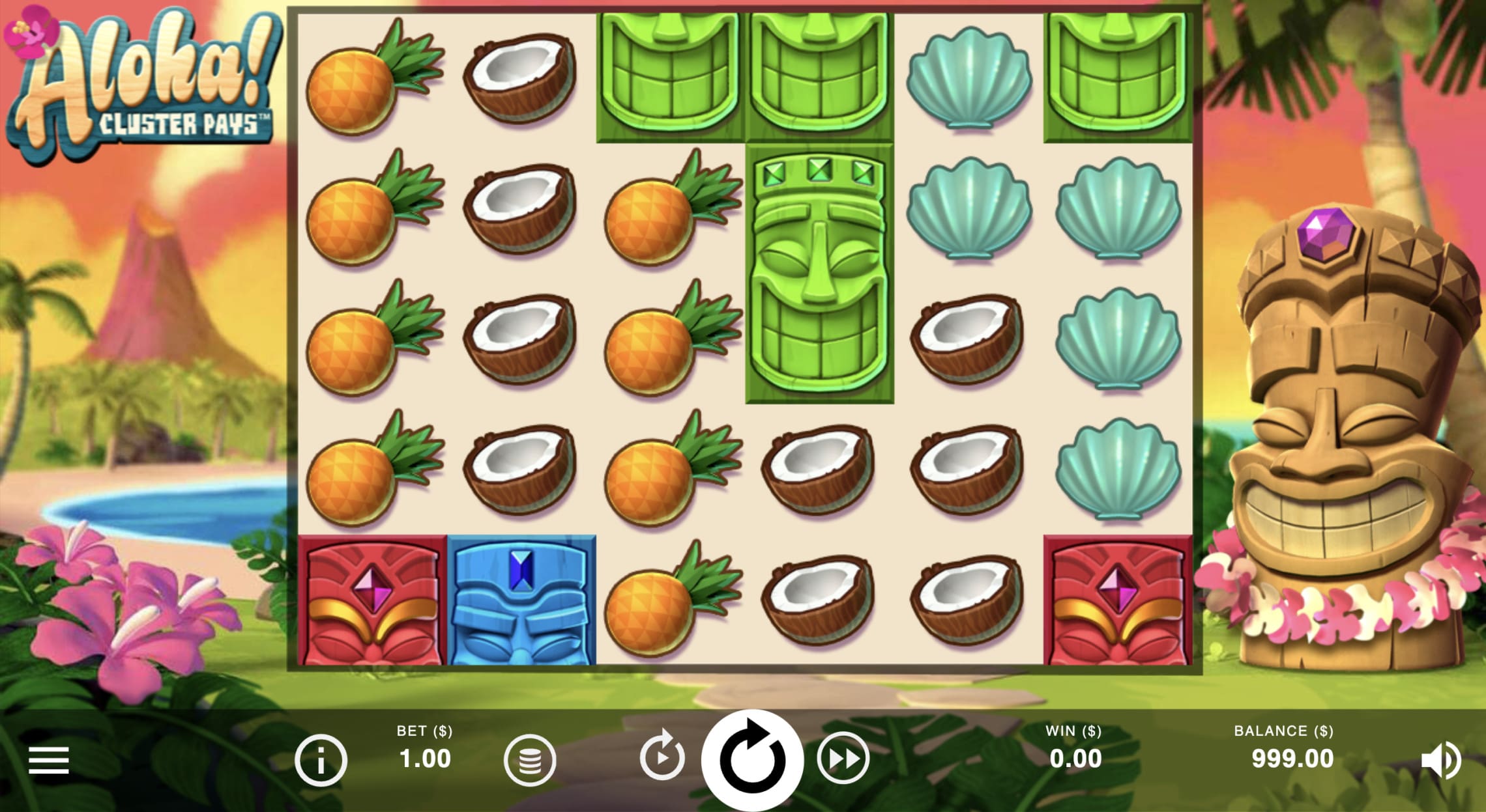 Aloha! Cluster Pays screenshot