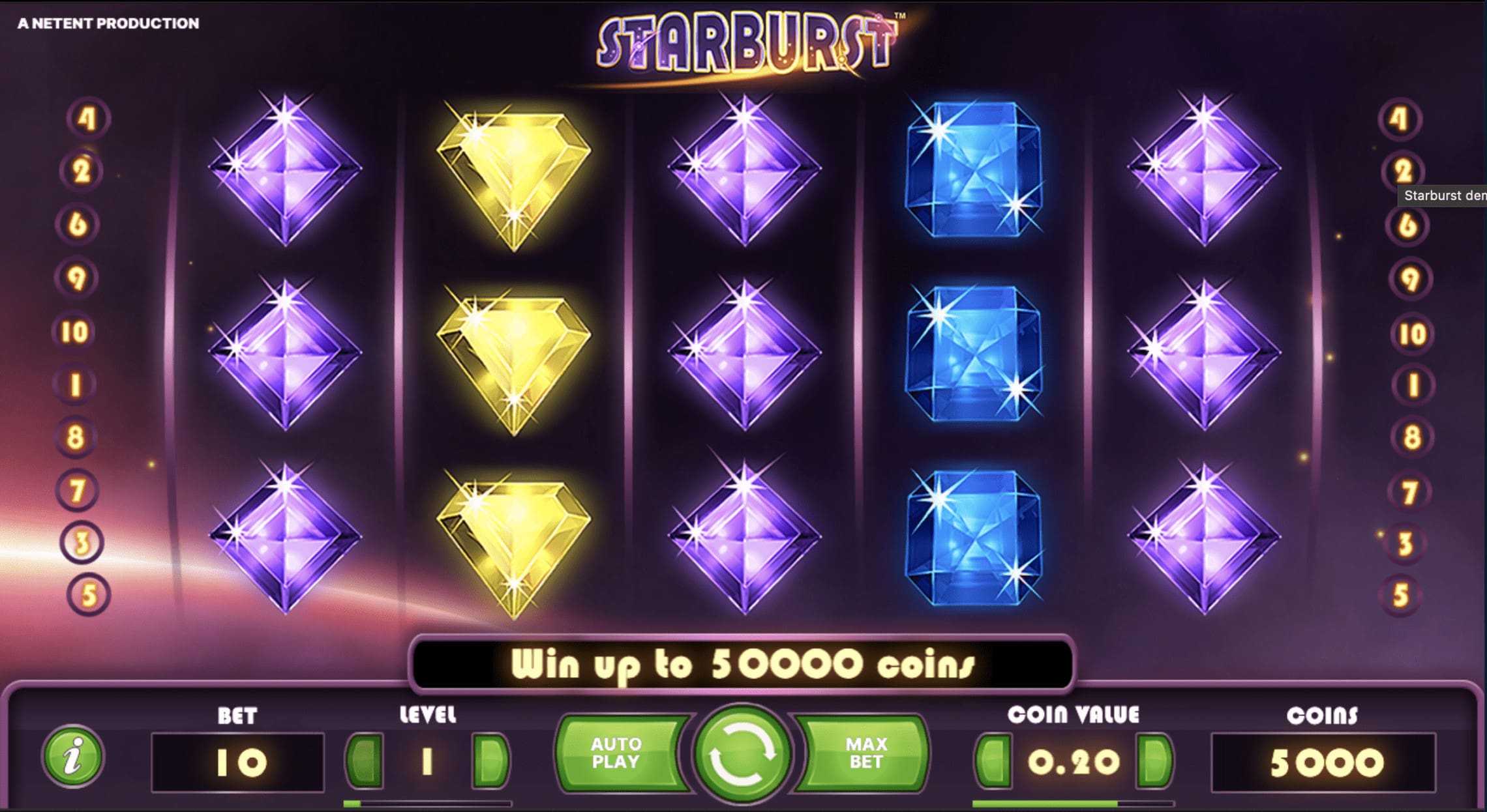 Starburst screenshot