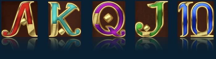 Book of Dead low symbol