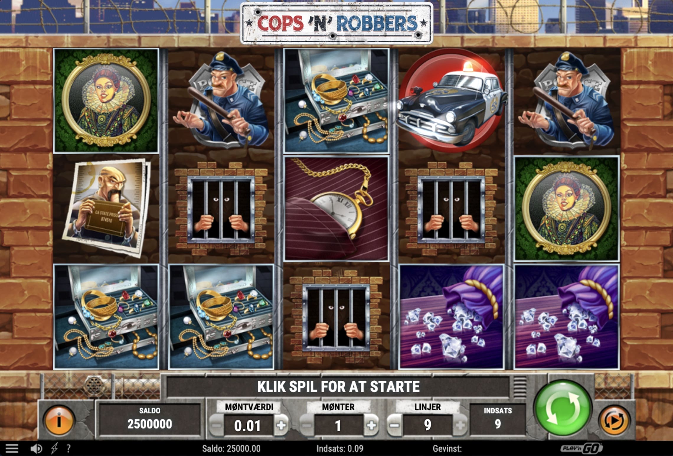 Cobs 'N' Robbers screenshot