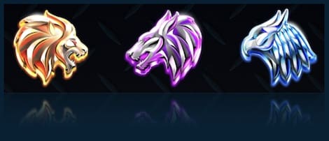 Flame premium symbol