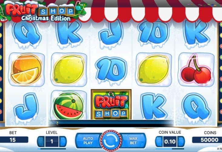 fruit shop christmas