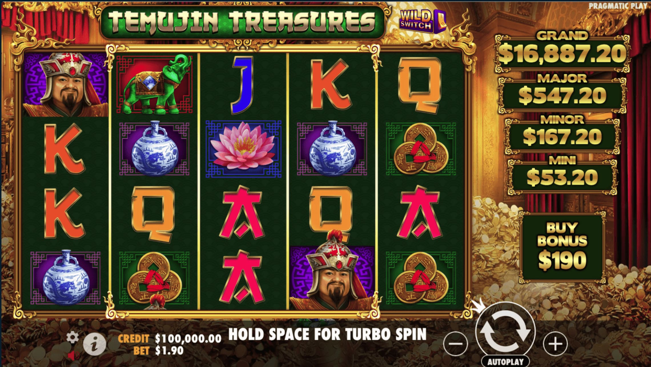 Temujin Treasures screenshot