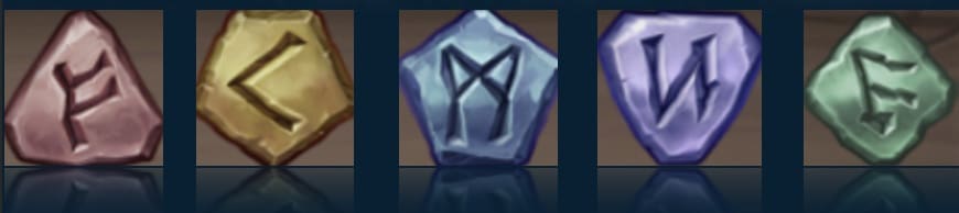 Viking Runecraft low symboler