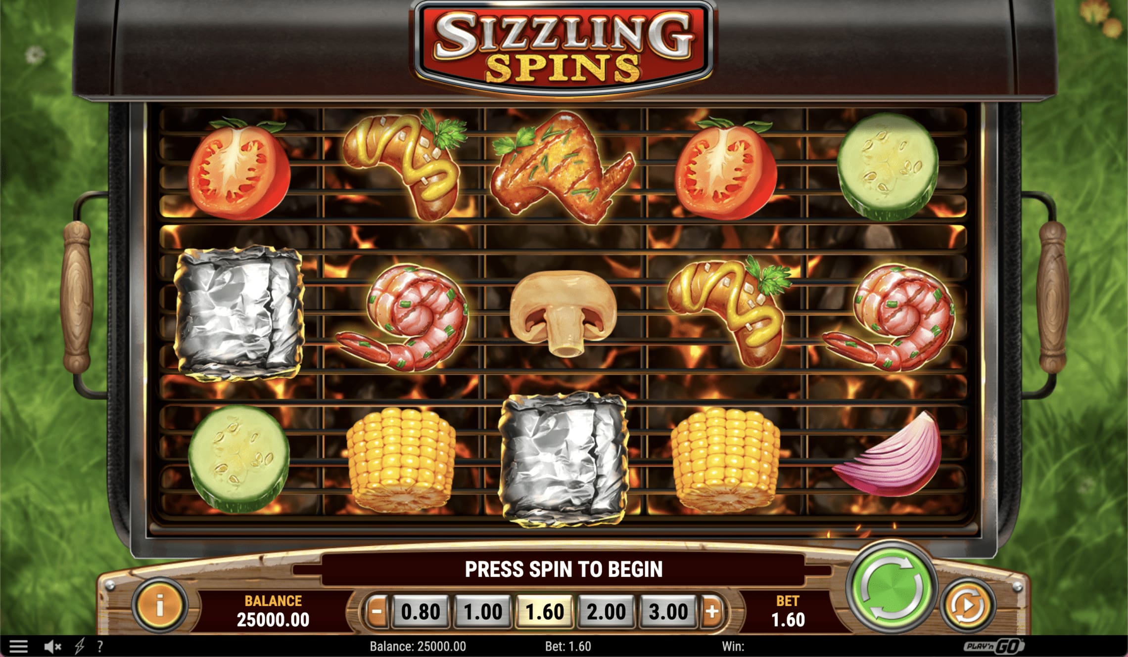 Sizzling Spins screenshot