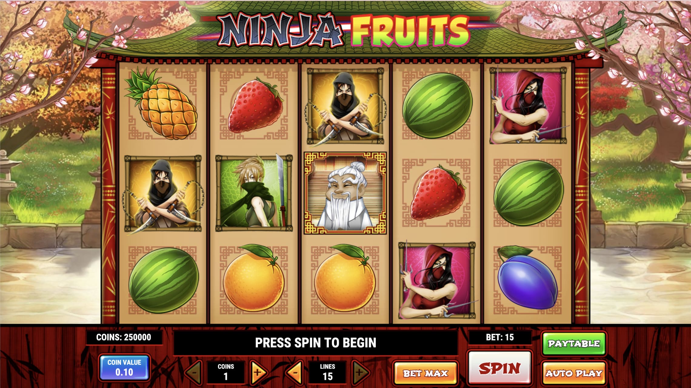 Ninja Fruits screenshot