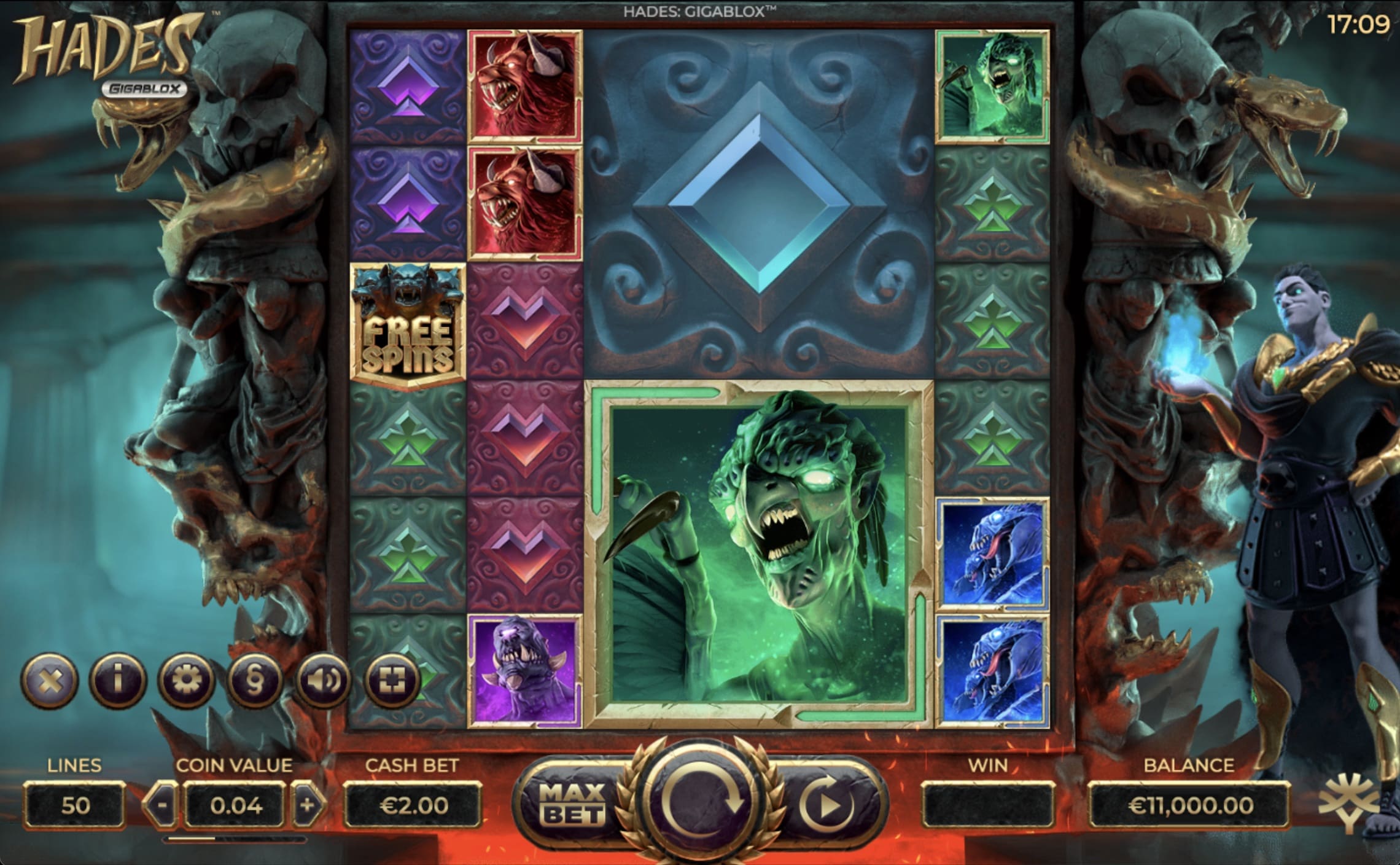 Hades Gigablox screenshot