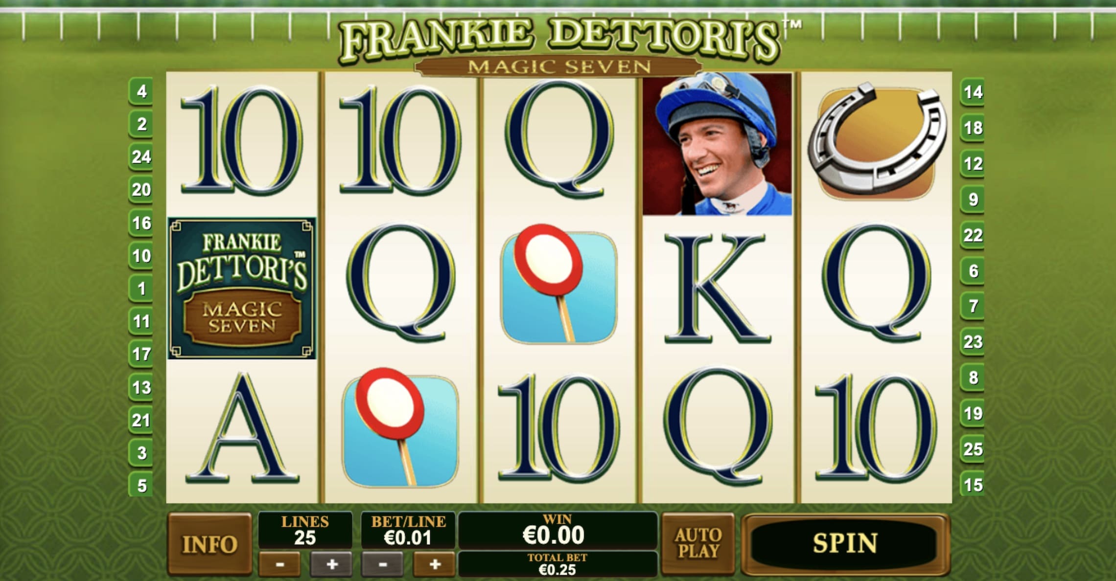 Frankie Dettori's Magic Seven Screenshot