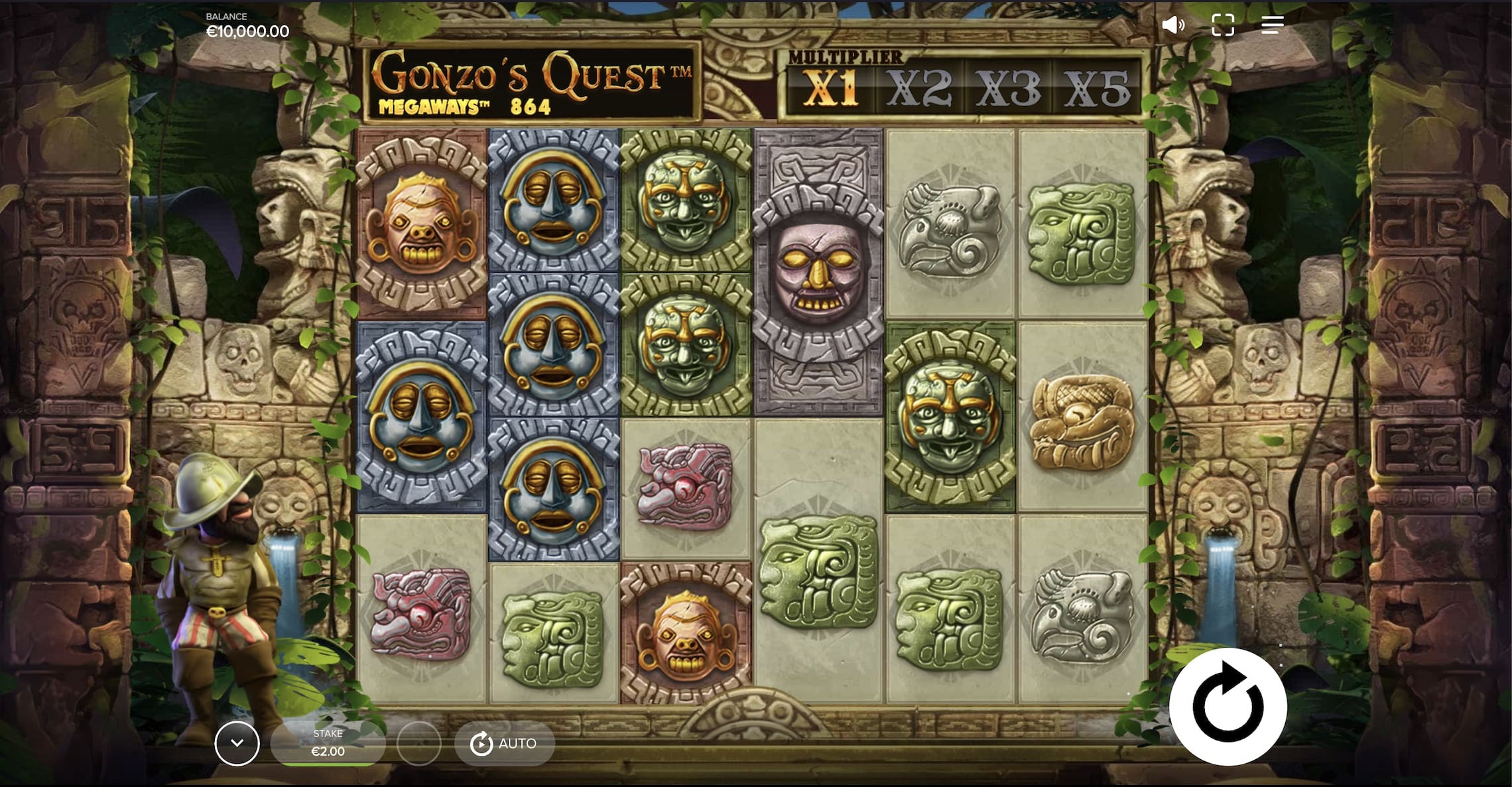 Gonzo's Quest Megaways screenshot