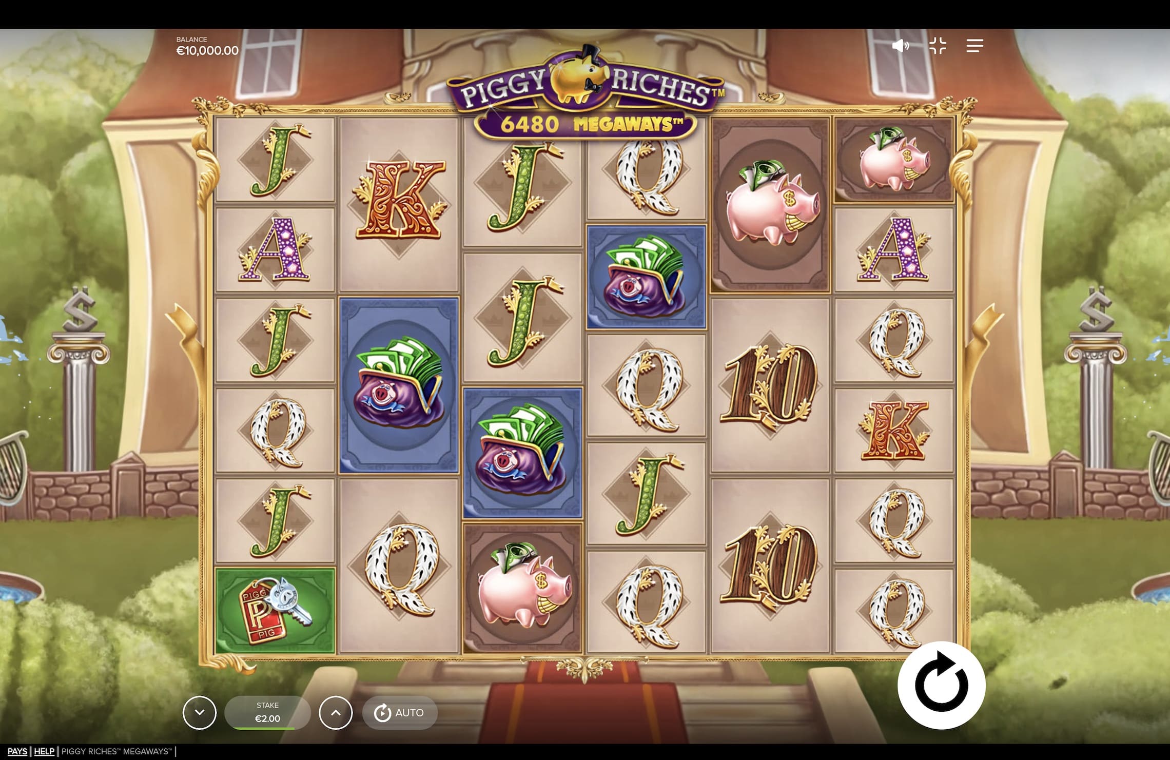 Piggy Riches Megaways Screenshot